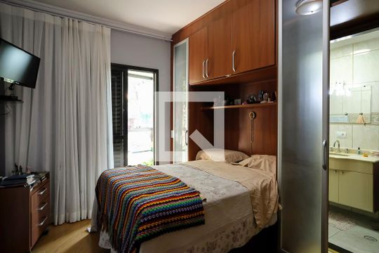 Suíte 1 de apartamento à venda com 3 quartos, 98m² em Vila Caminho do Mar, São Bernardo do Campo