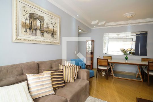 Sala de apartamento à venda com 3 quartos, 98m² em Vila Caminho do Mar, São Bernardo do Campo