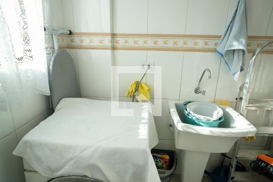 Área de Serviço de apartamento à venda com 3 quartos, 98m² em Vila Caminho do Mar, São Bernardo do Campo