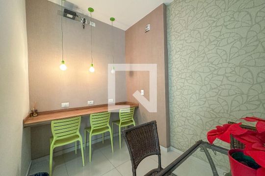 Área Comum - Espaço de Convivência  de apartamento para alugar com 3 quartos, 100m² em Centro, Guarujá