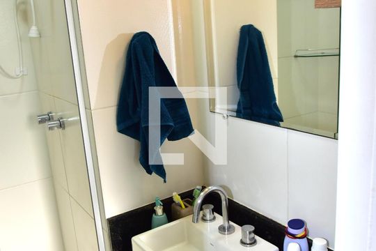 Banheiro da Suíte de casa à venda com 3 quartos, 80m² em Jardim Santa Cruz (sacoma), São Paulo