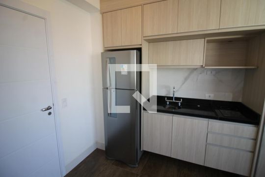 Cozinha de kitnet/studio à venda com 1 quarto, 21m² em Belenzinho, São Paulo
