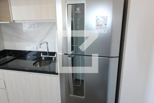 Cozinha de kitnet/studio à venda com 1 quarto, 21m² em Belenzinho, São Paulo