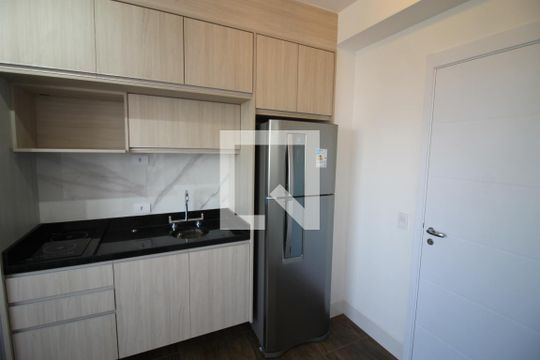 Cozinha de kitnet/studio à venda com 1 quarto, 21m² em Belenzinho, São Paulo