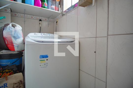 Área de Serviço de apartamento à venda com 3 quartos, 90m² em Navegantes, Porto Alegre