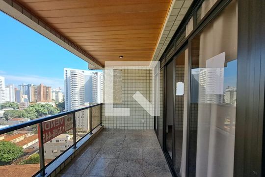 Varanda da Sala de apartamento à venda com 4 quartos, 180m² em Serra, Belo Horizonte