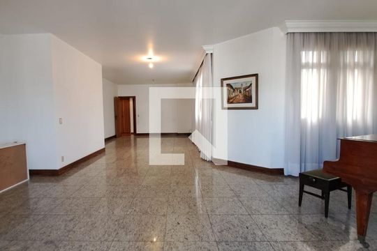 Sala de apartamento à venda com 4 quartos, 180m² em Serra, Belo Horizonte