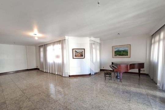 Sala de apartamento à venda com 4 quartos, 180m² em Serra, Belo Horizonte