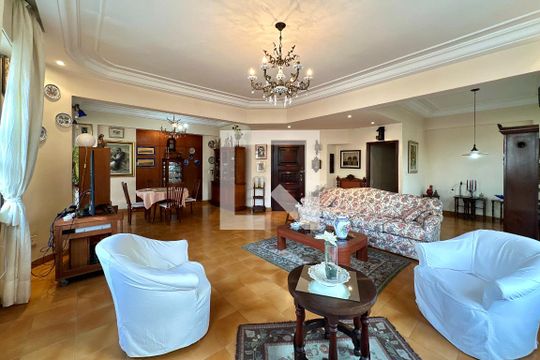 Sala de Jantar de apartamento à venda com 4 quartos, 275m² em Copacabana, Rio de Janeiro