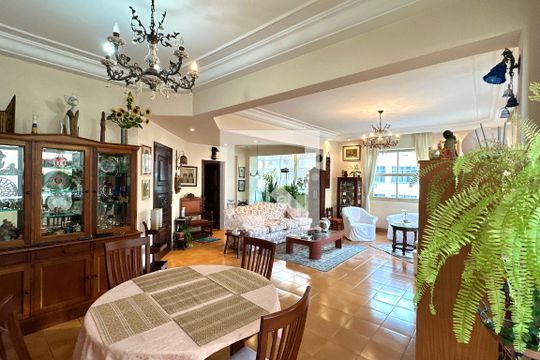 Sala de Jantar de apartamento à venda com 4 quartos, 275m² em Copacabana, Rio de Janeiro