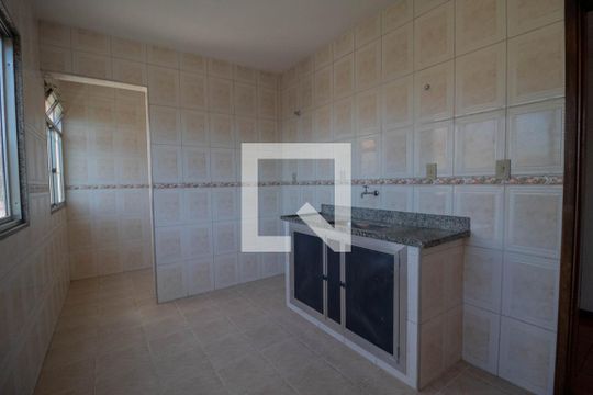 Cozinha de apartamento à venda com 2 quartos, 66m² em Taquara, Rio de Janeiro