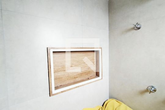 Banheiro da Suíte de apartamento à venda com 2 quartos, 59m² em Jaguaribe, Osasco