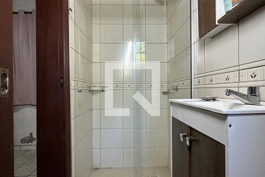 Banheiro da Suíte de casa à venda com 4 quartos, 115m² em Rio dos Sinos, São Leopoldo