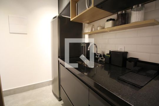 Cozinha de kitnet/studio à venda com 1 quarto, 29m² em Vila Mariana, São Paulo