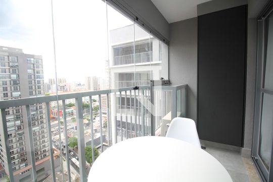 Varanda de kitnet/studio à venda com 1 quarto, 29m² em Vila Mariana, São Paulo