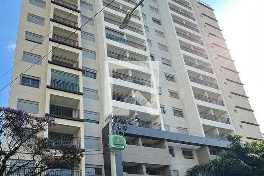 Fachada de apartamento à venda com 1 quarto, 31m² em Indianópolis, São Paulo
