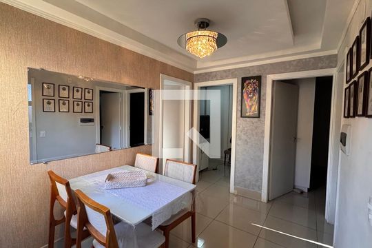 Sala de apartamento à venda com 3 quartos, 76m² em Conjunto Residencial Parque Bandeirantes, Campinas