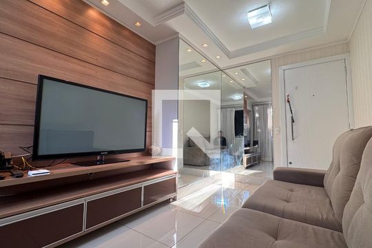 Sala de apartamento à venda com 3 quartos, 76m² em Conjunto Residencial Parque Bandeirantes, Campinas