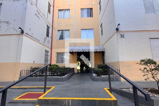Fachada do bloco de apartamento à venda com 3 quartos, 76m² em Conjunto Residencial Parque Bandeirantes, Campinas