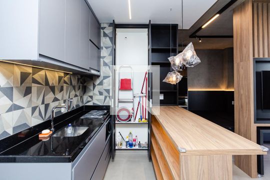 Studio de kitnet/studio para alugar com 1 quarto, 44m² em Vila Olímpia, São Paulo