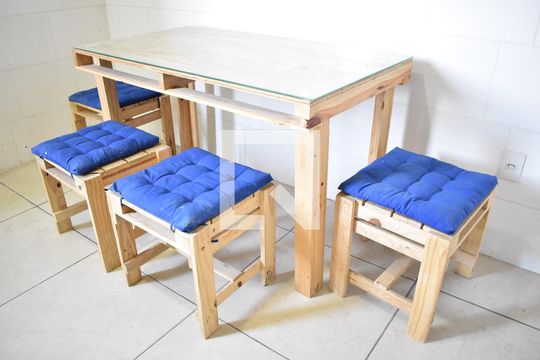 Cozinha de apartamento para alugar com 2 quartos, 58m² em Campo Grande, Rio de Janeiro
