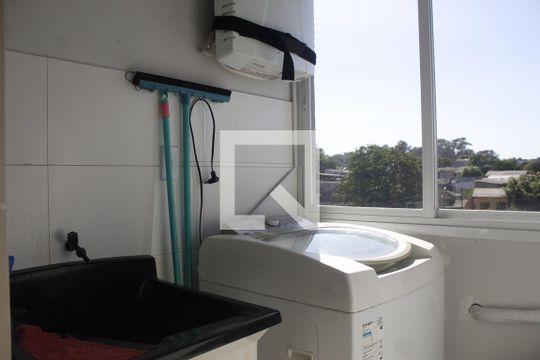 Área de Serviço de apartamento para alugar com 2 quartos, 59m² em Barnabé, Gravataí