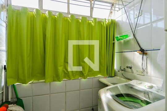 Área de Serviço de apartamento à venda com 2 quartos, 40m² em Parque Santo Antônio, Guarulhos