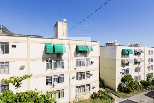 Vista da Sala de apartamento à venda com 2 quartos, 50m² em Freguesia de Jacarepaguá, Rio de Janeiro