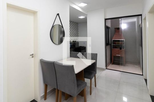 Sala de Jantar de apartamento à venda com 2 quartos, 61m² em Jardim Brasilia, São Paulo