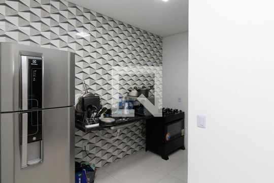 Cozinha de apartamento à venda com 2 quartos, 61m² em Jardim Brasilia, São Paulo