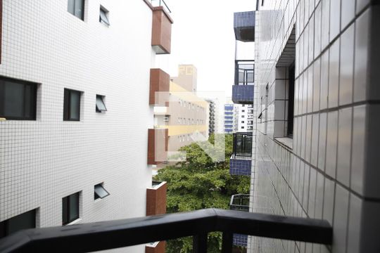 Vista de apartamento para alugar com 1 quarto, 45m² em Guilhermina, Praia Grande