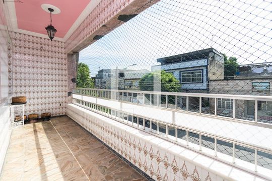 Varanda da Sala do 2º andar de casa à venda com 5 quartos, 200m² em Jardim America, Rio de Janeiro