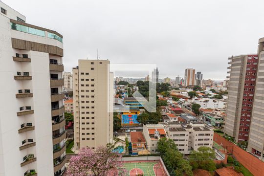 Vista da Varanda de apartamento à venda com 1 quarto, 43m² em Centro, Santo André