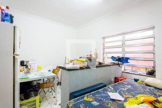 Cozinha de casa à venda com 2 quartos, 81m² em Vila Alzira, Santo André