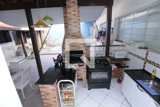 Churrasqueira de casa à venda com 5 quartos, 328m² em A Definir Em Campo, Contagem