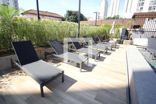 Área comum - Piscina de kitnet/studio para alugar com 1 quarto, 26m² em Vila Mariana, São Paulo