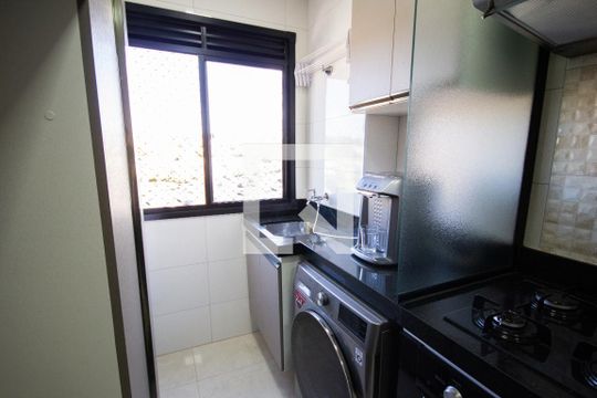 Área de Serviço de apartamento para alugar com 2 quartos, 50m² em Jardim Paulistano, Ribeirão Preto