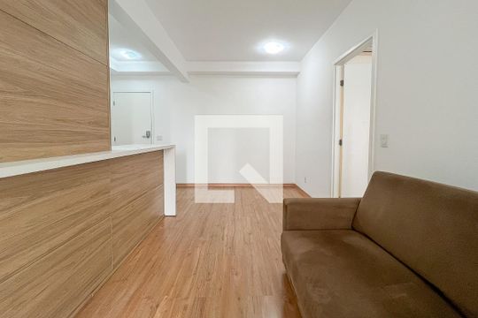 Sala de apartamento à venda com 1 quarto, 45m² em Várzea da Barra Funda, São Paulo