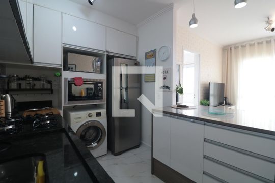 Cozinha de kitnet/studio à venda com 1 quarto, 34m² em Brás, São Paulo