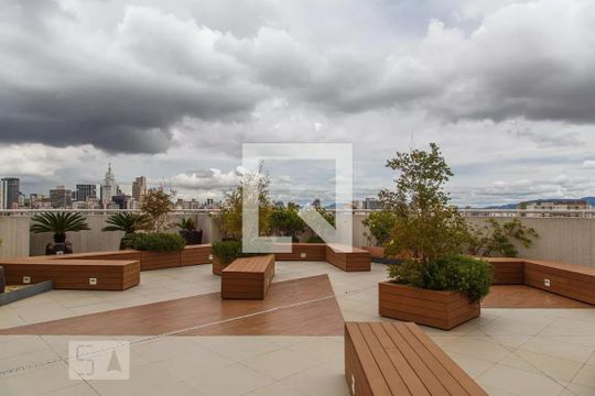 Área comum
 de kitnet/studio à venda com 1 quarto, 34m² em Brás, São Paulo