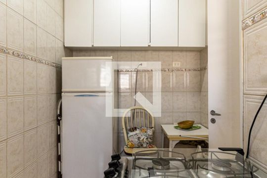 Cozinha de kitnet/studio à venda com 1 quarto, 40m² em Vila Buarque, São Paulo