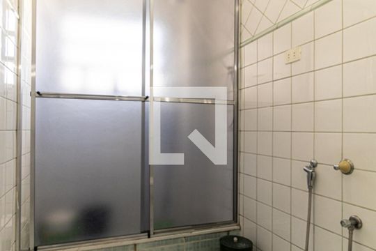 Banheiro de kitnet/studio à venda com 1 quarto, 40m² em Vila Buarque, São Paulo