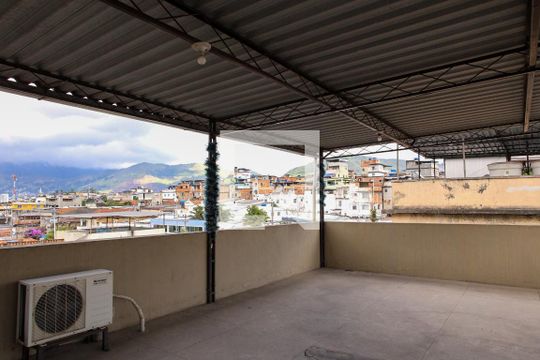 Terraço de apartamento à venda com 3 quartos, 90m² em Piedade, Rio de Janeiro