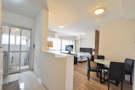 Vista Entrada  de apartamento para alugar com 1 quarto, 49m² em Vila Gertrudes, São Paulo