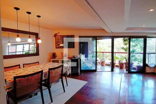 Sala de Jantar de apartamento à venda com 3 quartos, 260m² em Paineiras do Morumbi, São Paulo