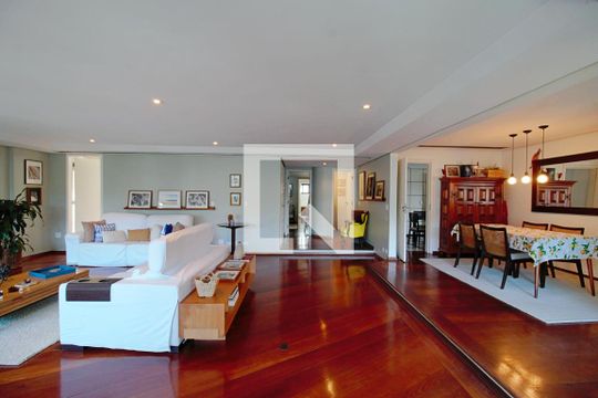 Sala de apartamento à venda com 3 quartos, 260m² em Paineiras do Morumbi, São Paulo