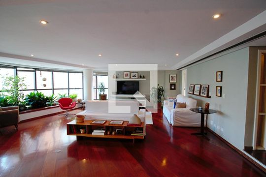Sala de apartamento à venda com 3 quartos, 260m² em Paineiras do Morumbi, São Paulo