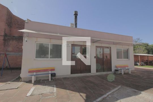 Área comum - Salão de festas de apartamento para alugar com 2 quartos, 43m² em Rubem Berta, Porto Alegre