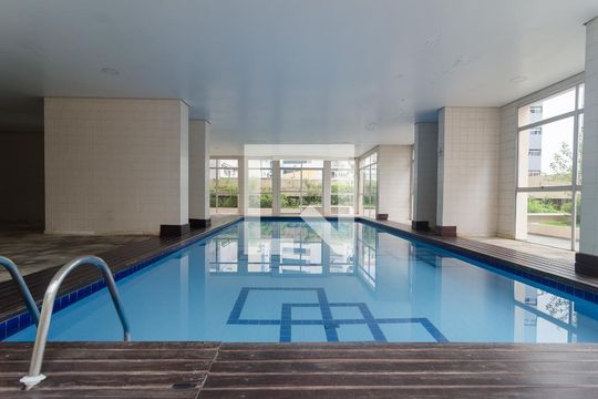 Piscina Aquecida de apartamento para alugar com 2 quartos, 40m² em Vila Guarani, São Paulo