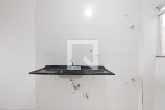 Cozinha de apartamento à venda com 2 quartos, 40m² em Jardim Maringa, São Paulo